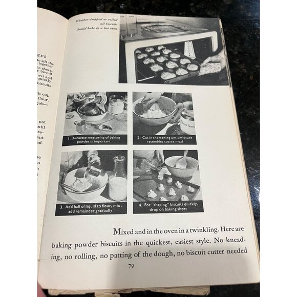 1930’s All About Baking Cookbook - Picture 5 of 10